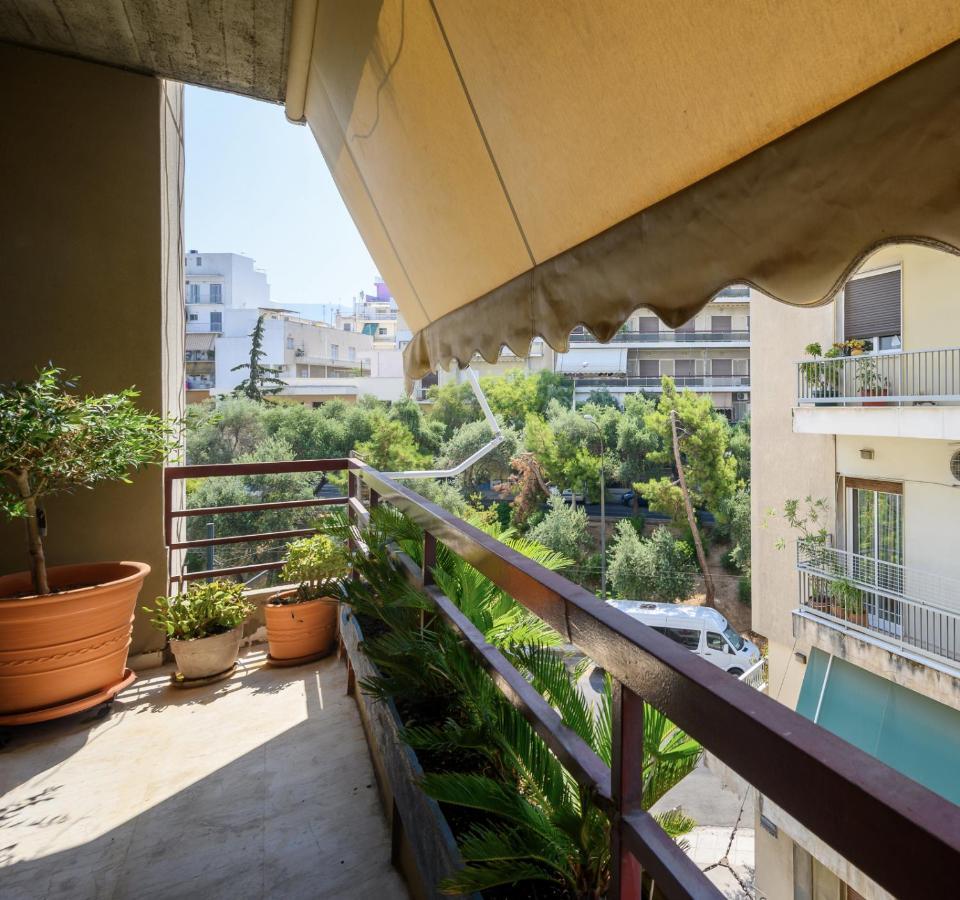 Relaxed Art Deco Maisonette Pagrati Athens Exterior photo